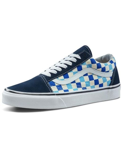 Vans Blue Old Skool Topaz Checkerboard' for men