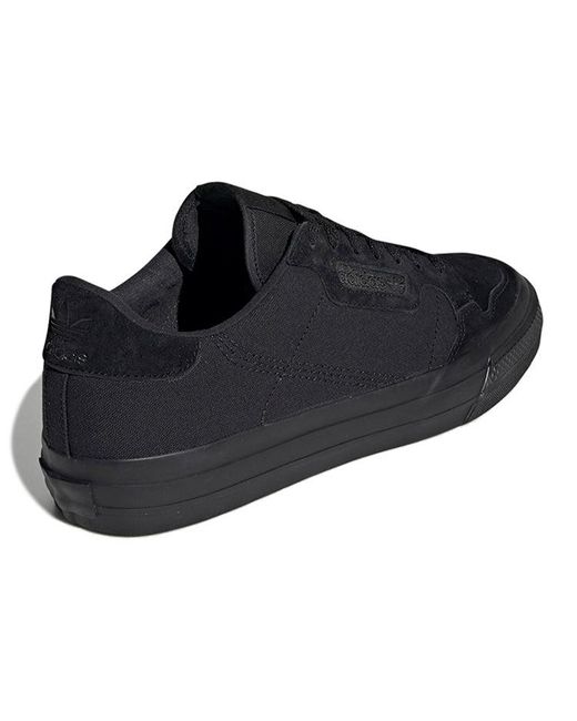 Adidas Black Continental Vulc 'Core' for men