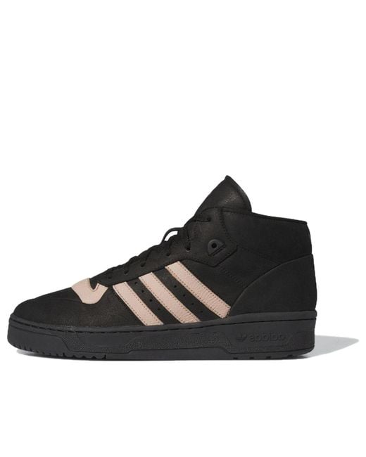 Adidas Black Rivalry Mid 001 Ash Pearl' for men