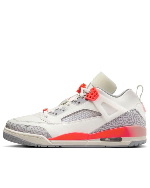 Nike White X Paris Saint-Germain Spizike Low 'Sail Infrared' for men