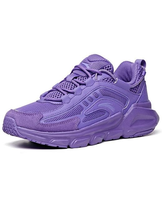 Anta Purple (Wmns) Fly Life Series Sneakers