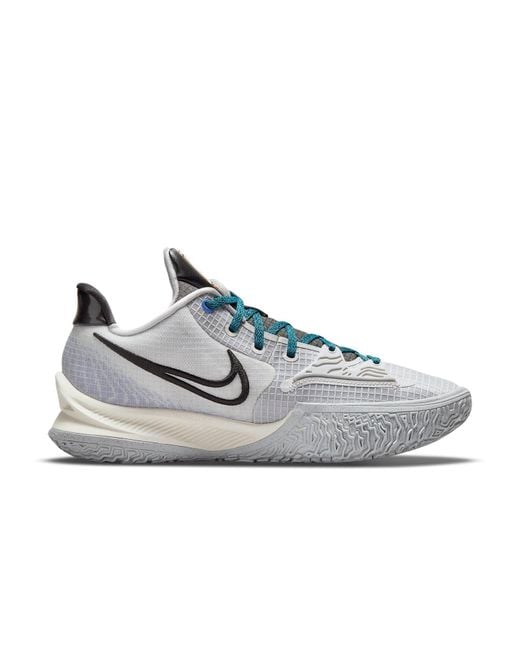 Nike Gray Kyrie Low 4 Ep Fog Sapphire' for men