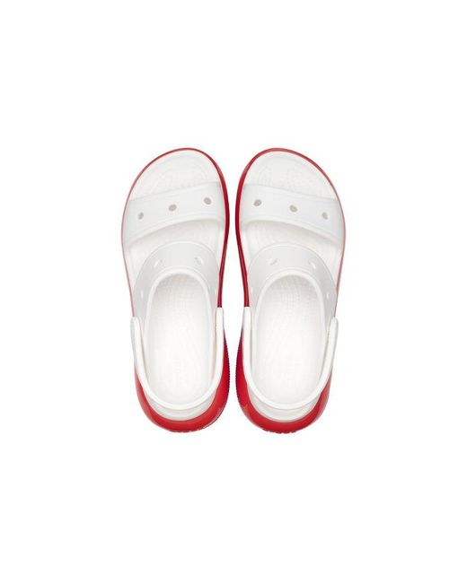 CROCSTM White (Wmns) Classic Mega Crush Sandal