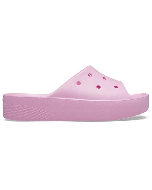 CROCSTM Pink (Wmns) Classic Platform Sandals