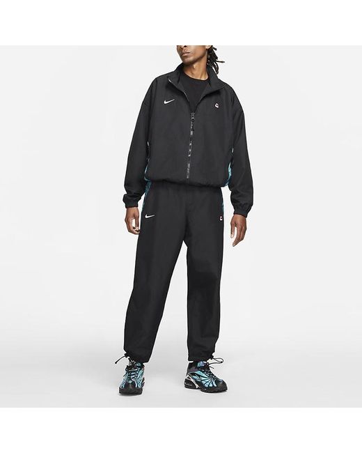 Nike Black X Skepta Crossover Printing Waterproof Sports Jacket Us Edition for men