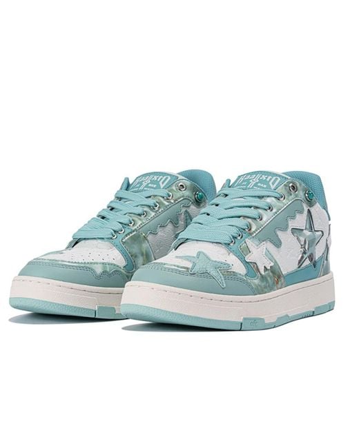 KAALIXTO Blue Skateboarding Mid 'Spring City Constraint' for men