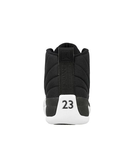 Nike Black 12 Retro 'wings' for men
