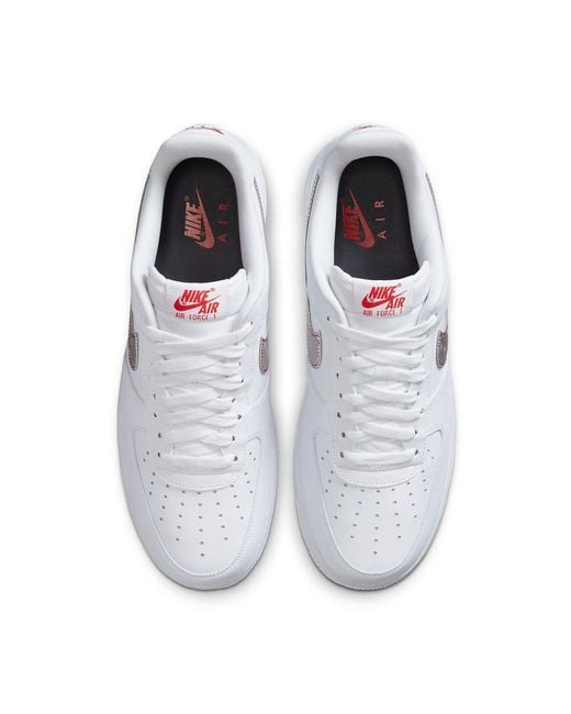 Nike White X 3M Air Force 1 '07 for men