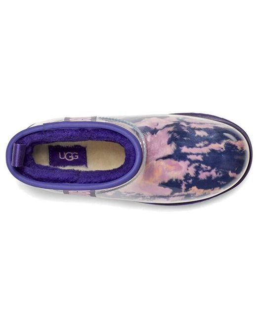 Ugg Purple (Wmns) Classic Clear Mini Marble