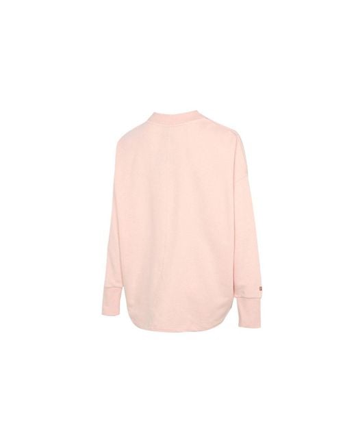 Nike Pink (Wmns) Sportswear Femme Retro Loose Pocket Embroidered Sports Jacket