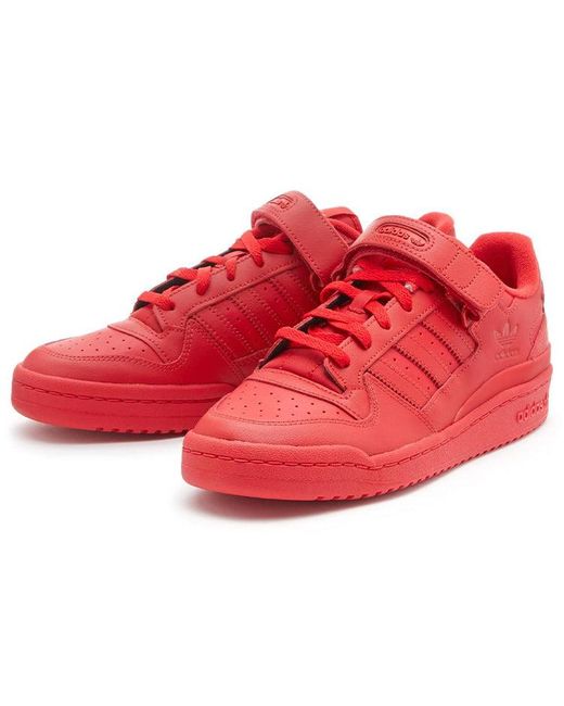 Adidas Red Forum Low Shoes 'University' for men