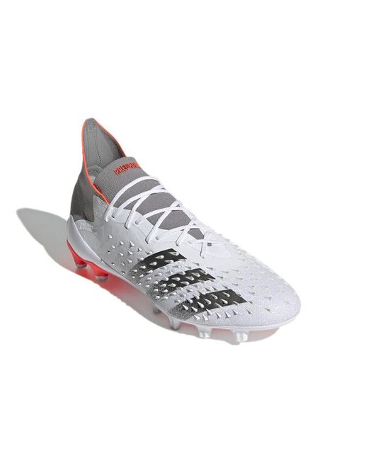 Adidas White Predator Freak.1 Ag 'Demonskin for men
