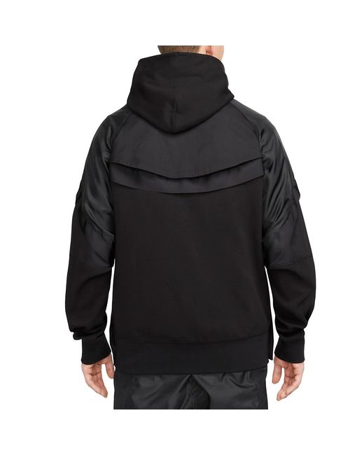 Nike Black X Sacai Full-Zip Hoodie Dq9030-010 for men
