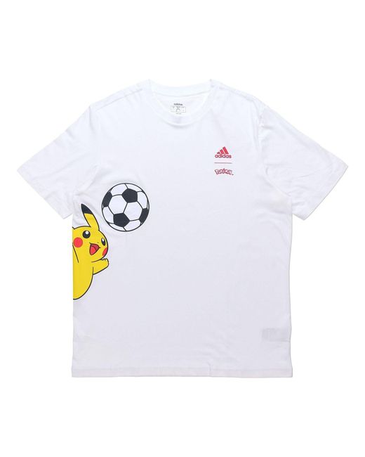 Adidas White X Pokemon Series Sports Training for men
