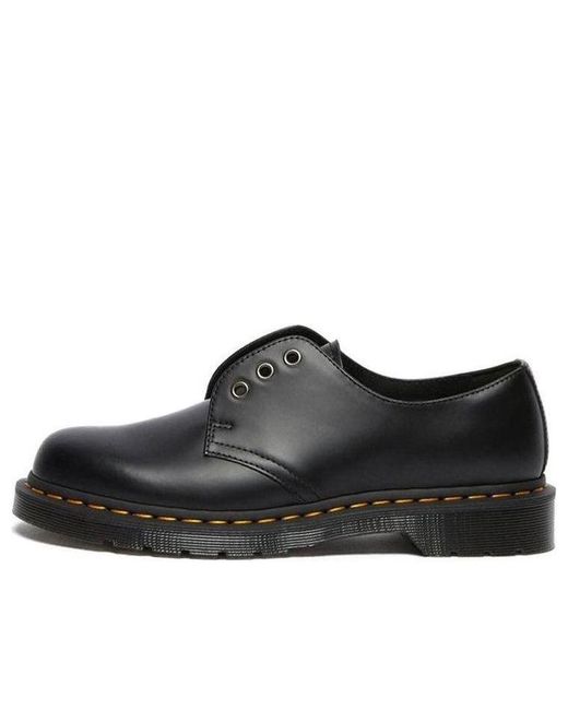 Dr. Martens Black 1461 Elastic Smooth for men