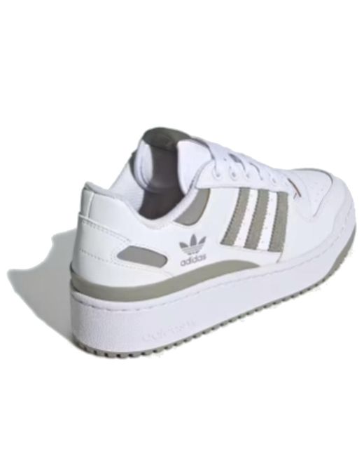 Adidas White (Wmns) Originals Forum Bold Stripes