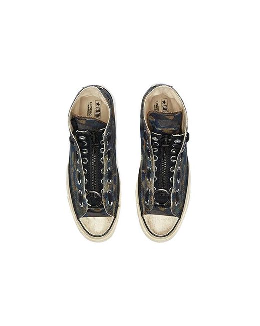 Converse Blue Undercover X Chuck 70 Hi 'Camo' for men