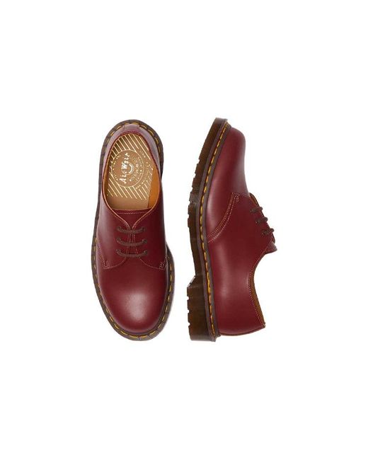 Dr. Martens Red 1461 Vintage Quilon' for men