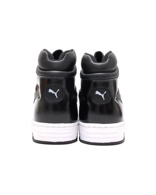 PUMA Black Slipstream Mid Mij Leopard Atm for men