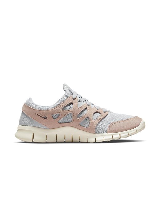 Nike White Free Run 2 'Wolf Fossil Stone' for men