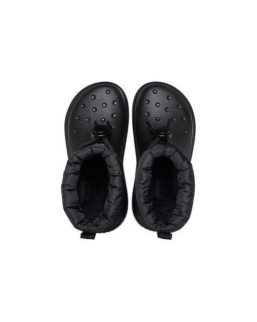 CROCSTM Black Ankle Boots