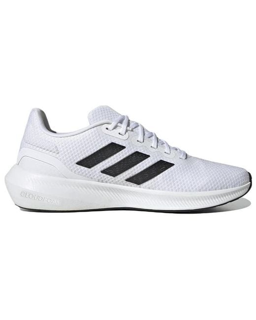 Adidas White Runfalcon 3 Running Shoe
