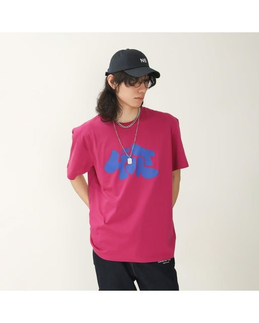 New Balance Pink X Salehe Bembury Printing Logo