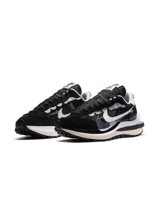 Nike Black X Sacai Vaporwaffle for men