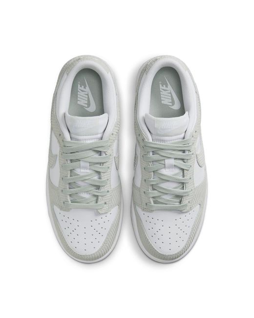 Nike White (Wmns) Dunk Low 'Light Corduroy'