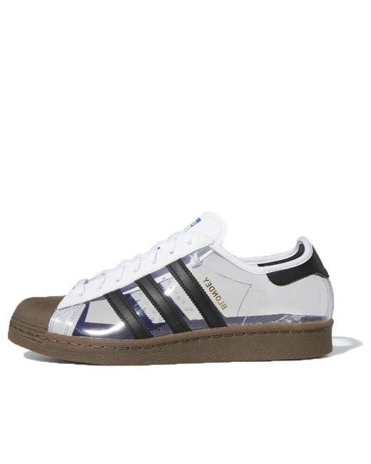 Adidas White Blondey Mccoy X Superstar 80 'Clear' for men