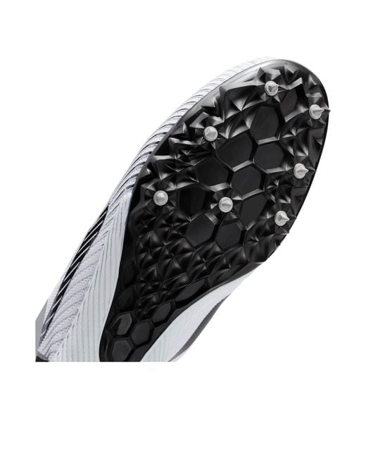 Nike Gray Air Zoom Rival M 9 Spikes 'Pure Platinum' for men