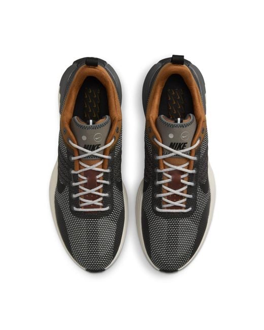 Nike Brown Lunar Roam Se 'Dessert Bronze Metallic Pewter' Fz8116-200 for men