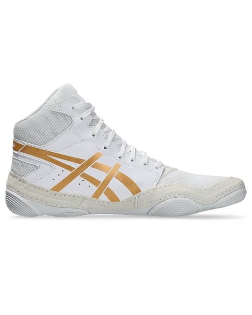 Asics White Snapdown 4 Pure' for men