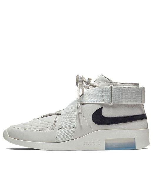 Nike Gray Air Fear Of God Raid 'Light Bone' for men
