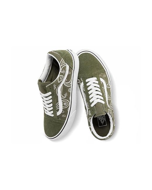 Vans Brown Old Skool 'Peace Paisley for men