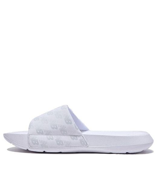 New Balance White 6301 Series Sandals 'Triple' for men