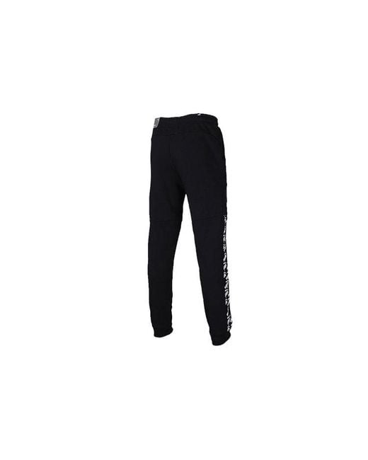 PUMA Black Amplified Track Pants for men