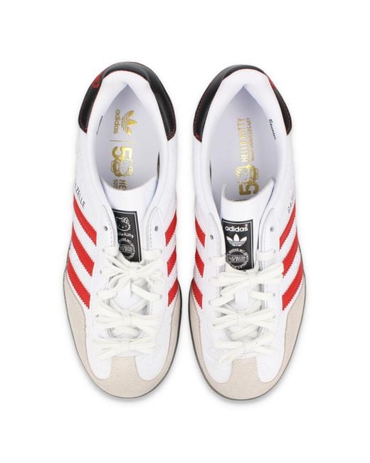 Adidas White (Wmns) X Hello Kitty Gazelle Indoor '50Th Anniversary'