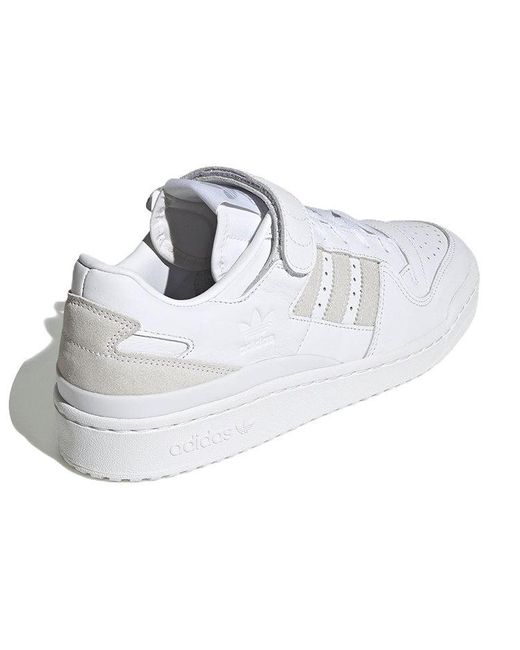 Adidas White Originals Forum 84 Low 'Clear' for men