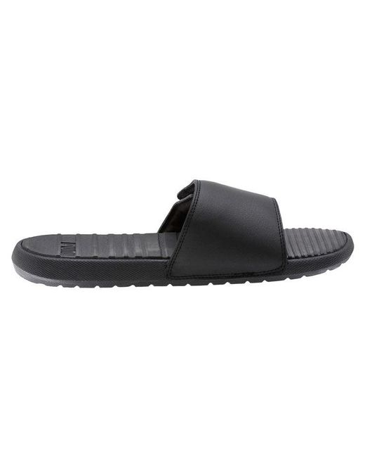 PUMA Black Cool Cat Sport Slippers for men