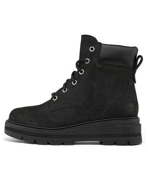 Timberland Black Cheyenne Valley Mid Wide Fit Boot