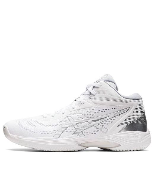 Asics White Gelhoop V14 Cozy Wear-Resistant for men