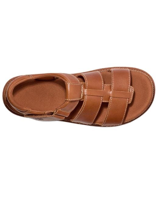 Ugg Brown (Wmns) Goldenstar Strap Platform Sandal