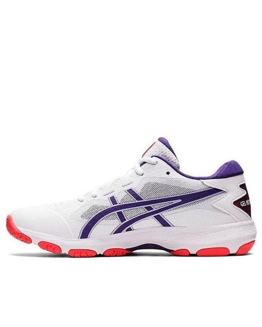 Asics White (Wmns) Gel-Netburner Academy 9 Basketball Sneakers