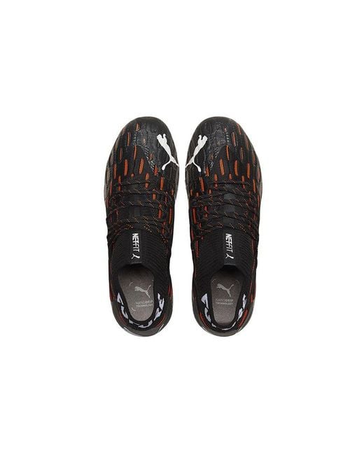 PUMA Black Future 6.1 Netfit Fg Ag Shocking' for men