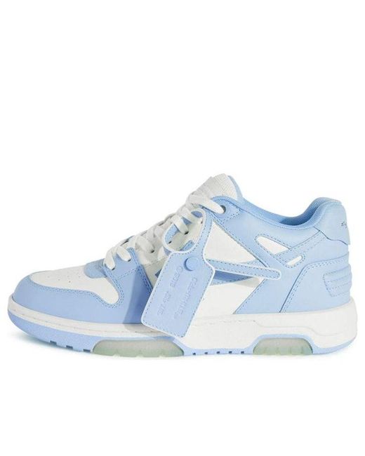 Off-White c/o Virgil Abloh Blue Out Of Office Low-top Sneakers