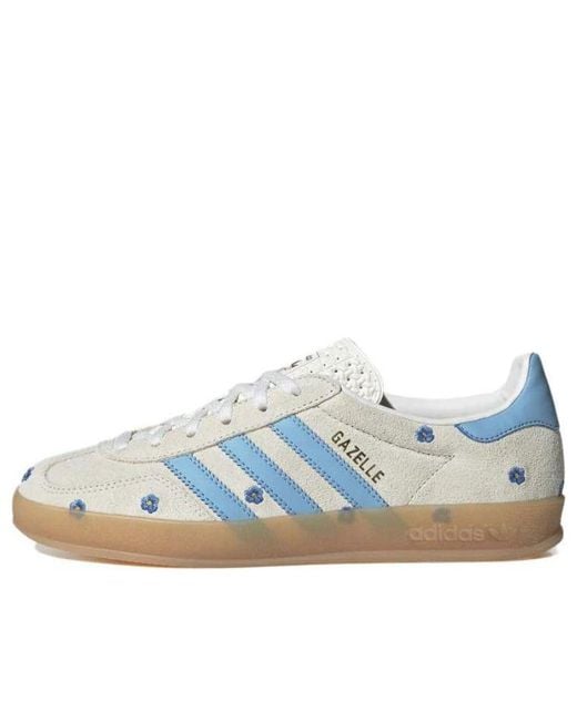 Adidas Blue (Wmns) Gazelle Indoor Floral