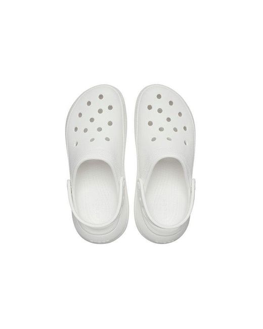 CROCSTM White Classic Crush Clog for men