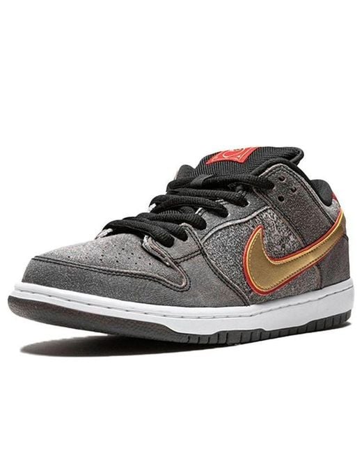 Nike Brown Sb Dunk Low Premium Qs 'Beijing' for men