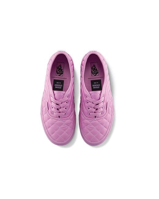 Vans Purple Opening Ceremony X Authentic 'Quilted Orchid' for men